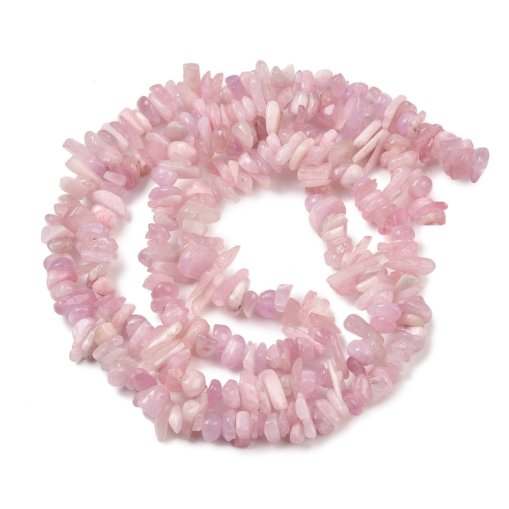 Pink Kunzite Beads Chip 5-8mm Strand Of 200+