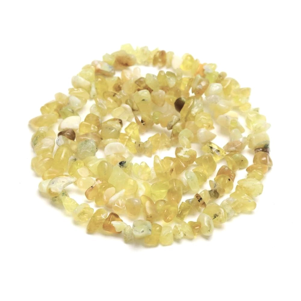 Yellow Opal Beads Chip 5-8mm Strand Of 200+