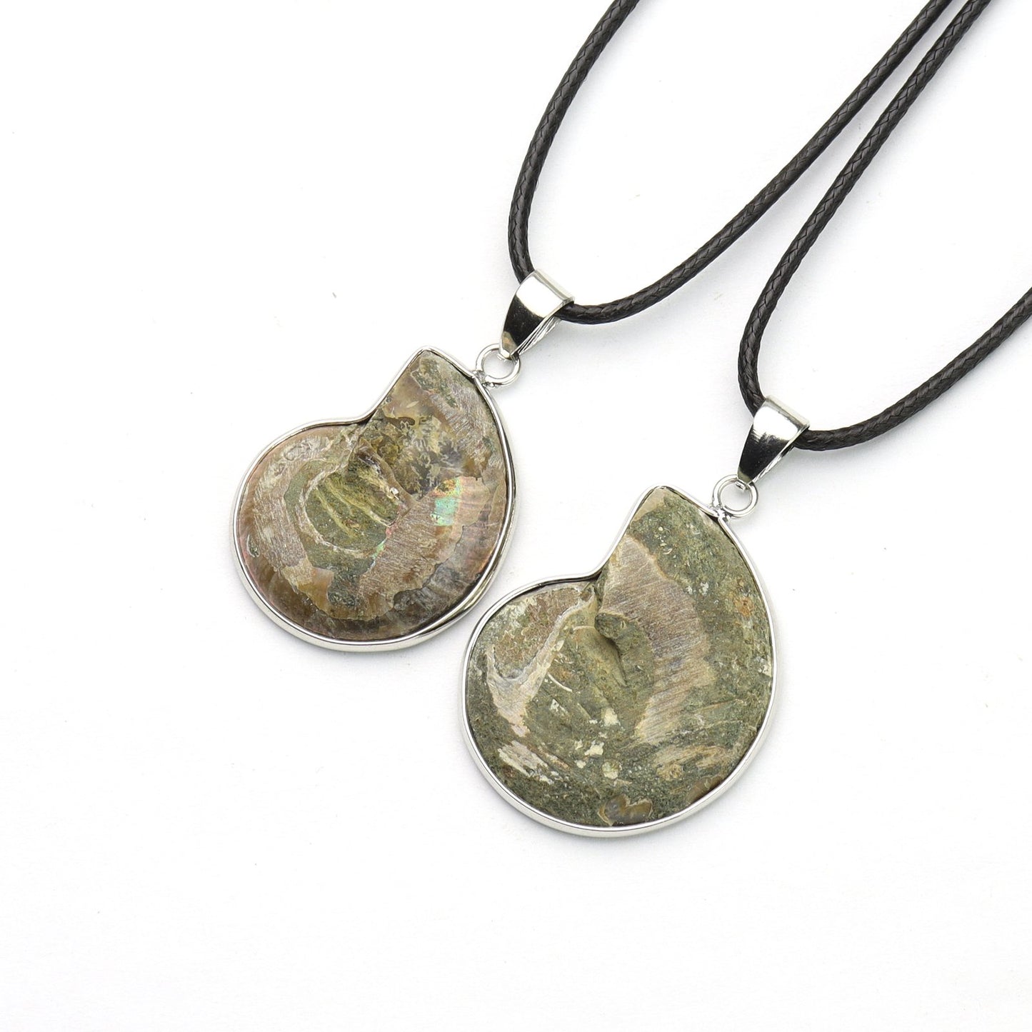 Ammonite Fossil Pendant 23-30mm With Bail