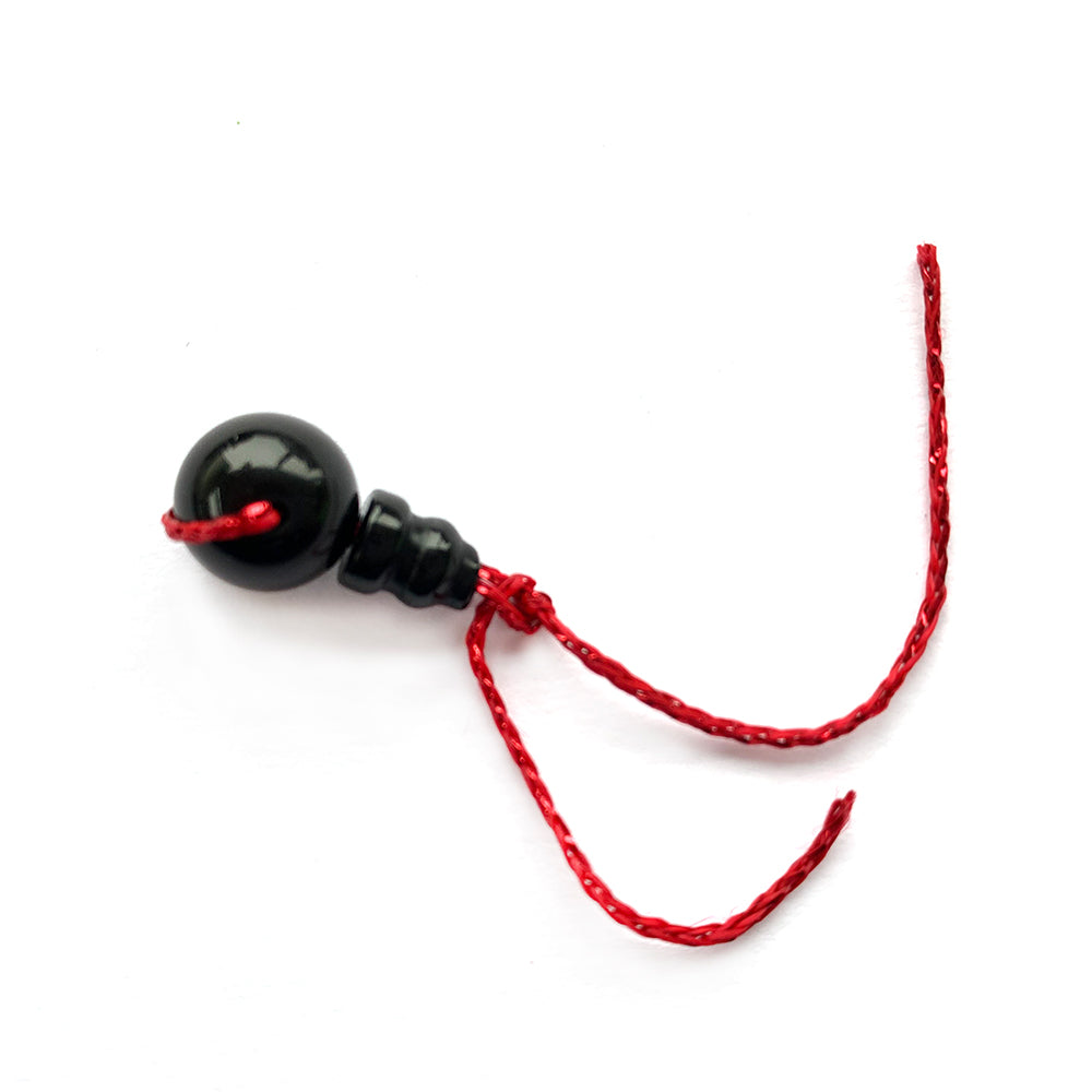 Black Onyx Beads Mala Guru Set 10mm