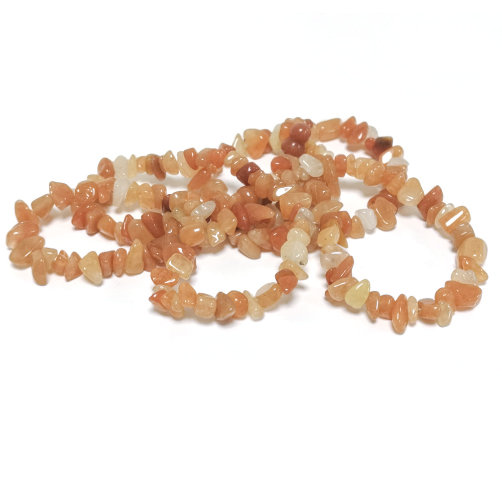 Orange Aventurine Beads Chip 5-8mm Long Strand Of 240+