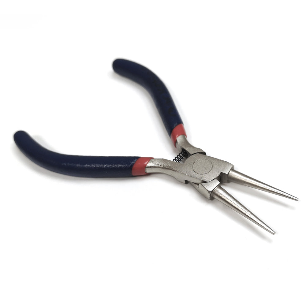 Silver Steel Round Nose 12.5cm Plier