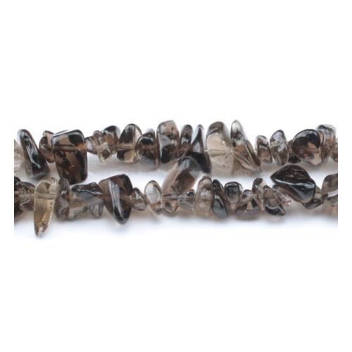 Brown Smoky Quartz Beads Chip 5-8mm Long Strand Of 70+-0