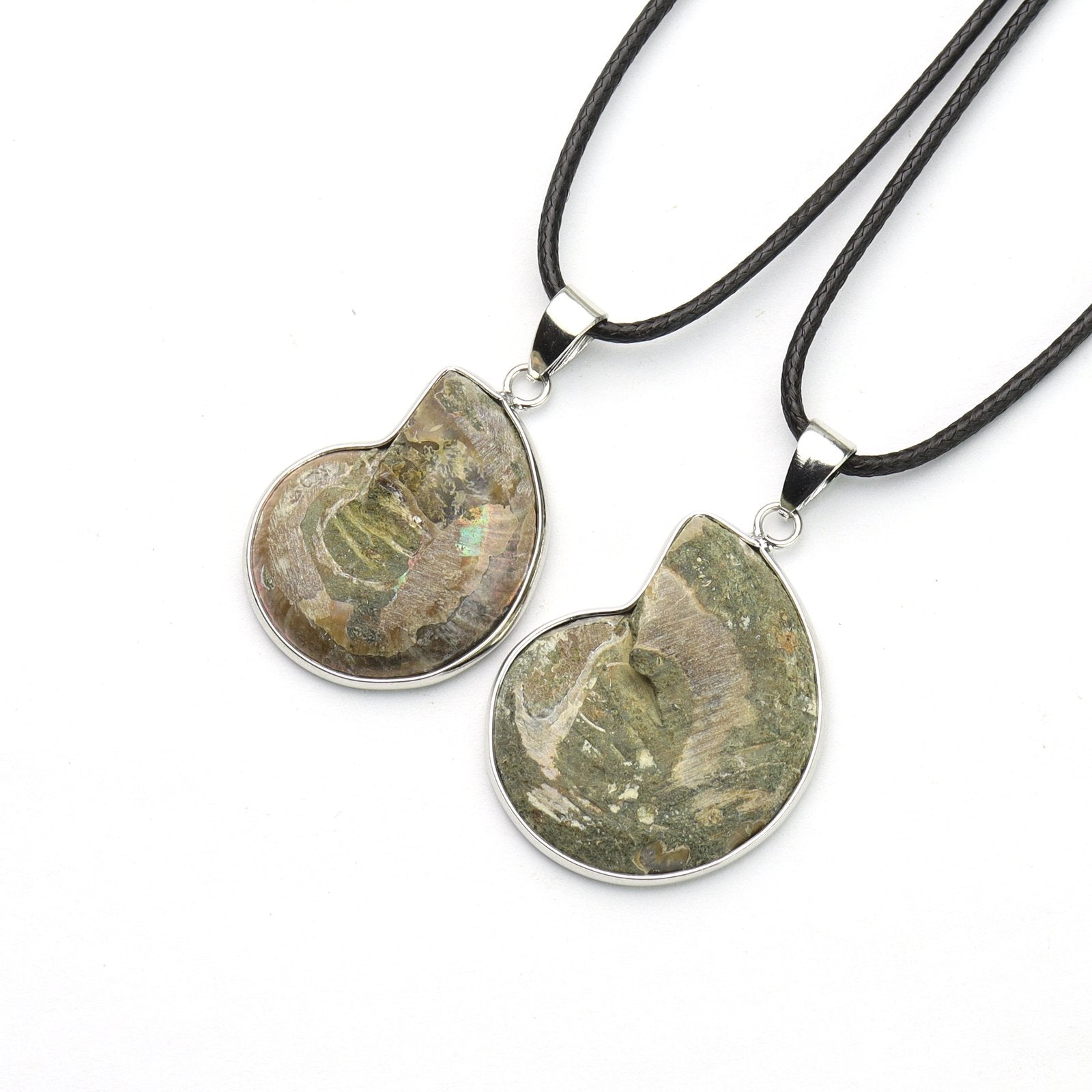 Ammonite Fossil Pendant 23-30mm With Bail