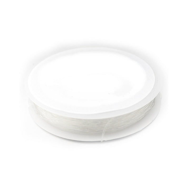 Elastic Stretch Threads Clear 10M Spool 1mm Thick Pack Of 2