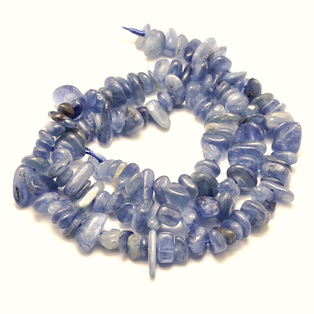 Blue Kyanite Beads Chip Approx 7-9mm Strand Of 195+