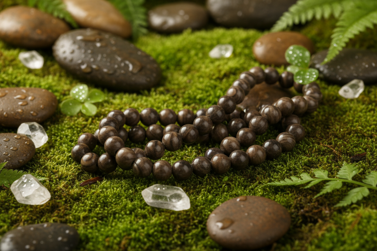 Coffee Jasper Natural Backdrop