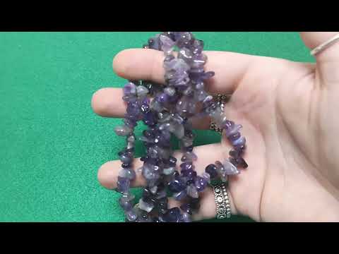 Purple Amethyst Natural Gemstone Chip Beads 5-8mm Strand 200
