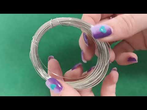 Stainless Steel Craft Wire Silver Unplated 15M Coil Thick