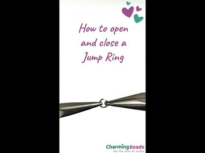 How to open and close a jump ring