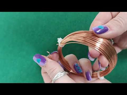 Copper Craft Wire Unplated Anti Tarnish 6M Coil 0.8mm Thick