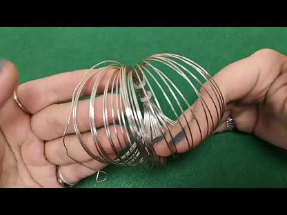 Copper Craft Wire Silver 925 Plated 6M Coil 0.8mm Thick