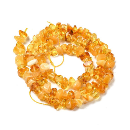 Golden/Brown Baltic Amber Beads Chip 4-6mm Strand Of 115+-0